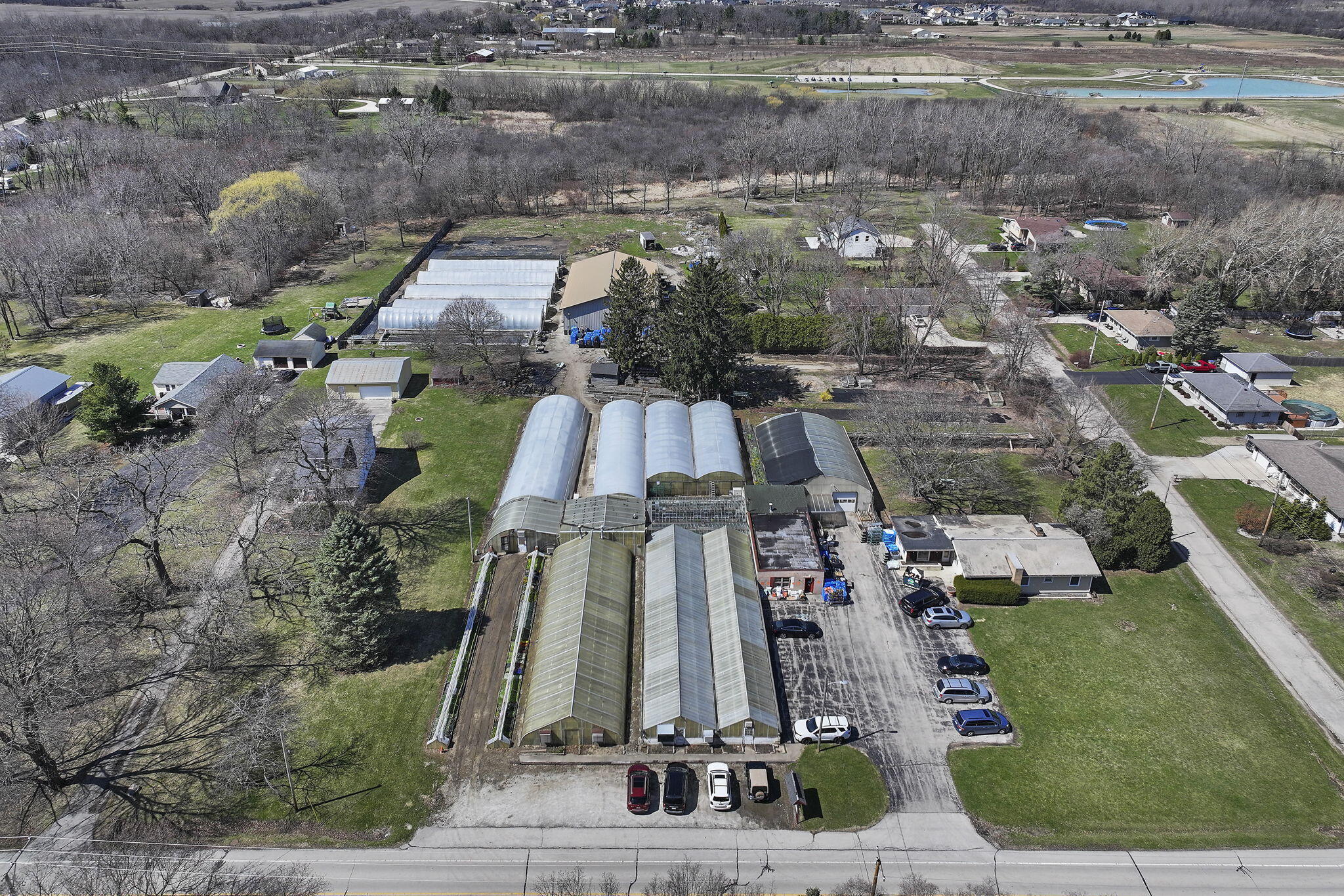 9140 Cooper Road Pleasant Prairie, WI 53158 - Photo 20 of 39 9140 Aerial (West Facing) 2