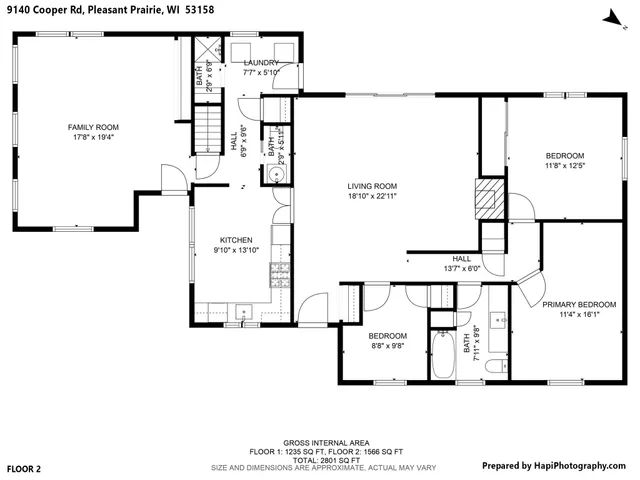 $599,900 | 9140 Cooper Road, Pleasant Prairie, WI 53158