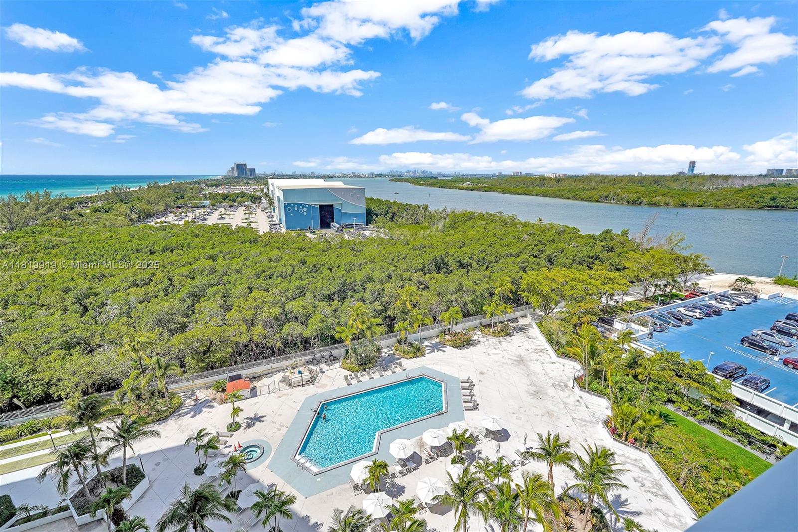 100 Bayview Drive, Unit 1223 Sunny Isles Beach, FL 33160 - Photo 24 of 34 a view of a lake with a city