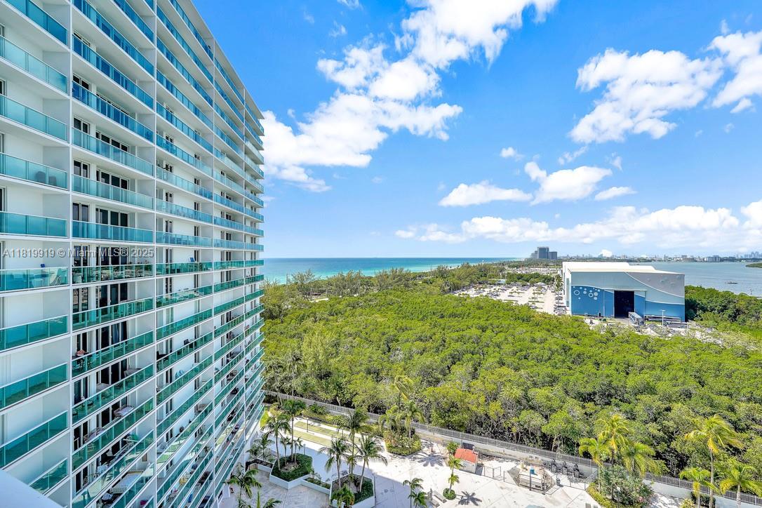 100 Bayview Drive, Unit 1223 Sunny Isles Beach, FL 33160 - Photo 4 of 34 a view of a balcony with an outdoor space