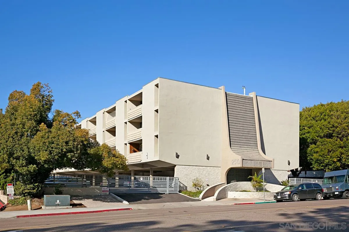 2510 Torrey Pines Road, Unit 408 La Jolla, CA 92037 - Photo 14 of 15 a front view of building with yard