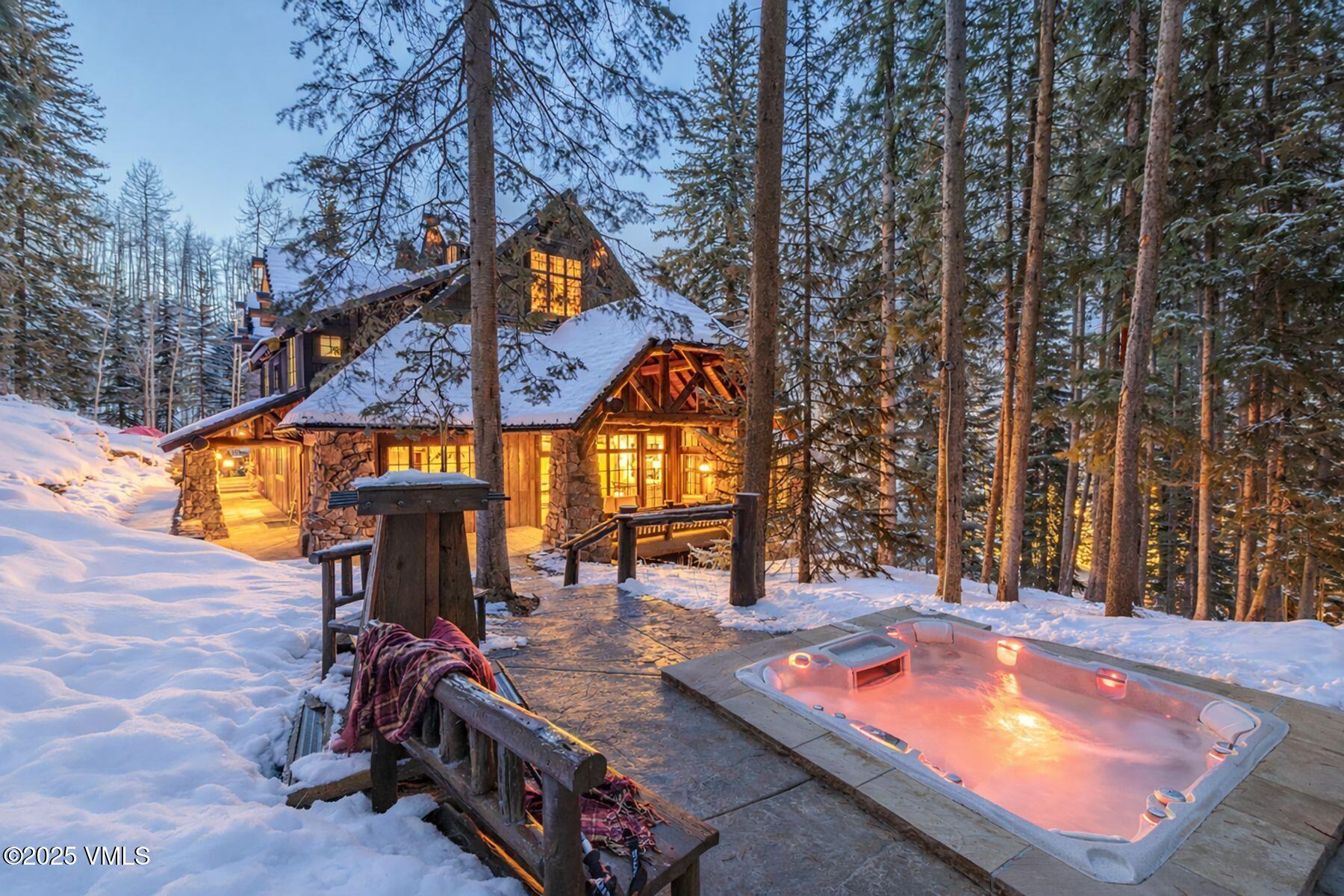 3698 Daybreak Ridge Road Avon, CO 81620 - Photo 13 of 43 Exterior Hot tub