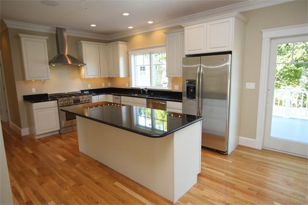 11 Intervale Road Marblehead, MA 01945 - Photo 3 of 14 a kitchen with granite countertop a sink and refrigerator