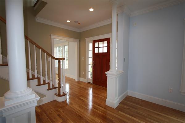 11 Intervale Road Marblehead, MA 01945 - Photo 5 of 14 a view of entryway with wooden floor and stairs