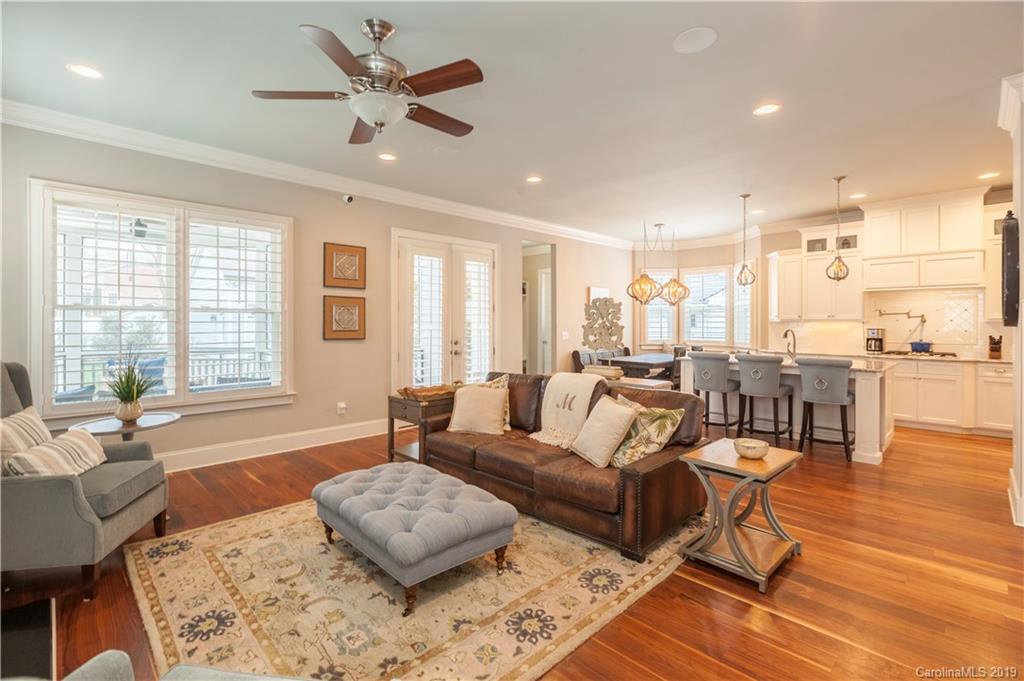 1911 Truman Road Charlotte, NC 28205 - Photo 4 of 30 a living room with furniture and a large window