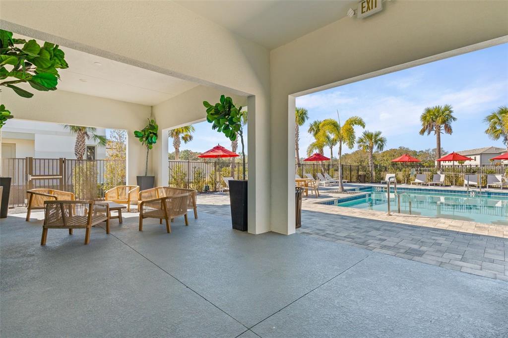 14456 Stellar Place Lakewood Ranch, FL 34202 - Photo 31 of 34 a view of outdoor space with seating area