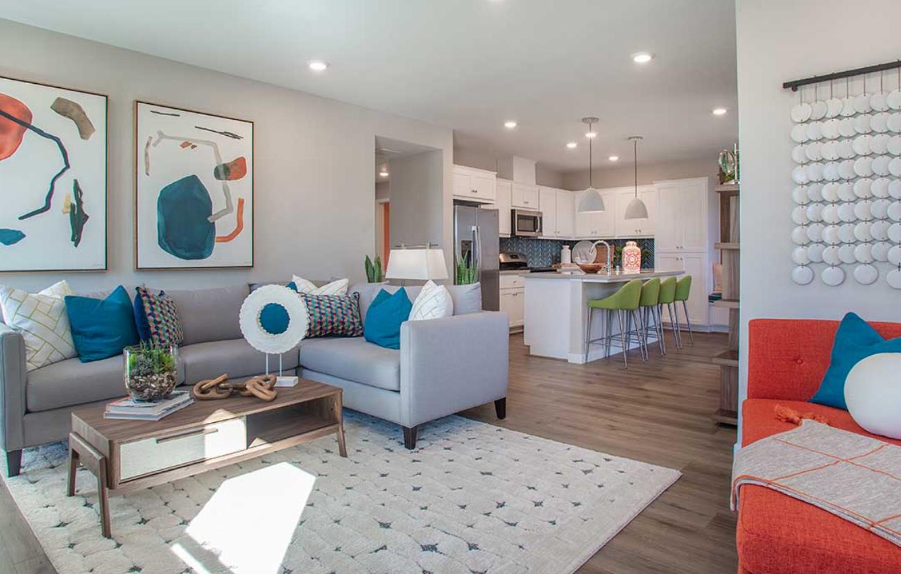 6634 Optimum Loop San Jose, CA 95119 - Photo 5 of 5 a living room with furniture and a table