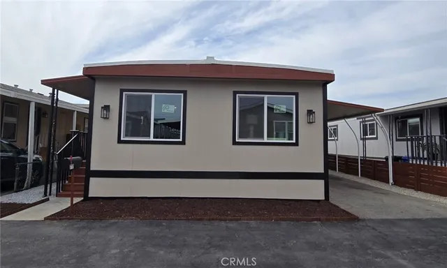 a view of backyard with deck