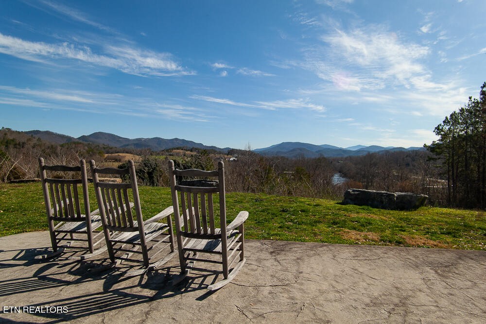338 Shooting Star Loop, Unit 203 Townsend, TN 37882 - Photo 23 of 30 a view of a chairs and table in patio