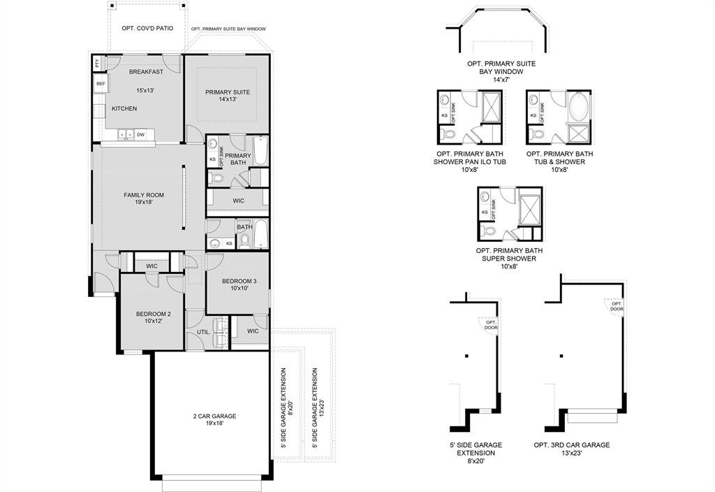 1600 Romans Road Ennis, TX 75119 - Photo 19 of 19 a picture of floor plan