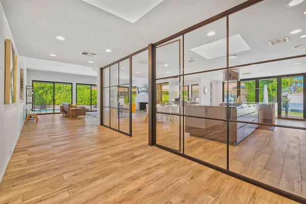 a view of an entryway