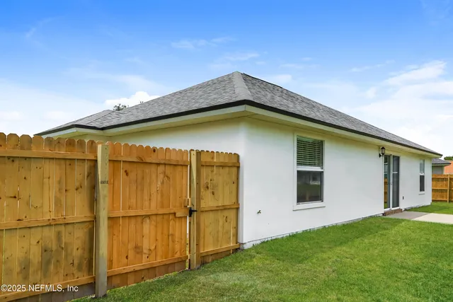 a house with a outdoor space