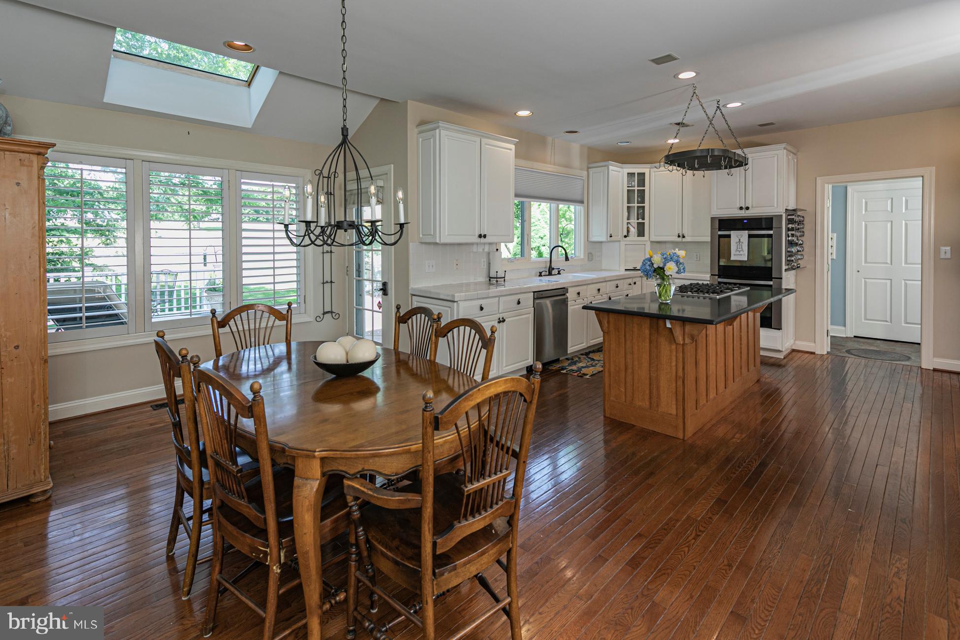 173 Christopher Drive Princeton, NJ 08540 - Photo 28 of 51 View of Kitchen from family room