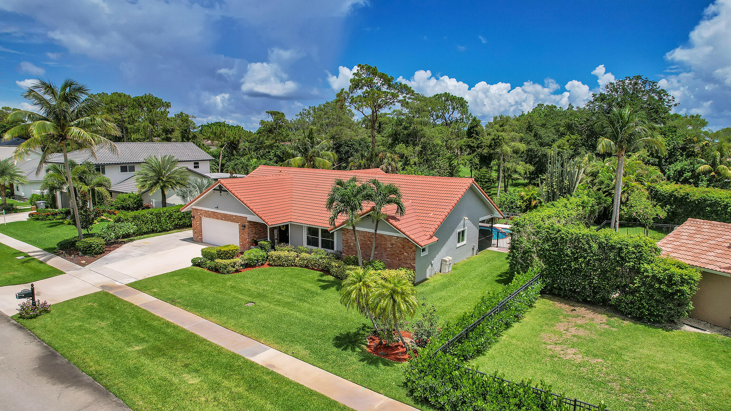 9265 Old Pine Road Boca Raton, FL 33428 - Photo 54 of 60 a aerial view of a house