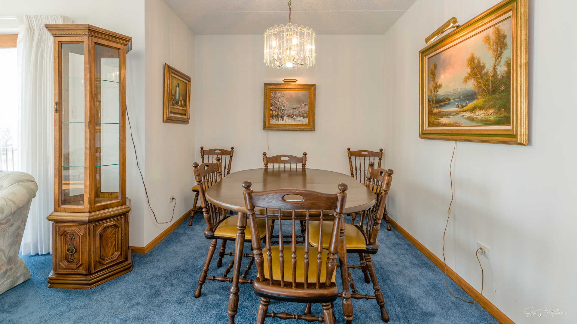 3680 186th Street, Unit 303 Lansing, IL 60438 - Photo 6 of 23 a view of a dining room with furniture window and wooden floor