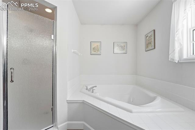 8795 Moss Rock Road Colorado Springs, CO 80908 - Photo 26 of 47 Free-Standing Shower and Garden Tub