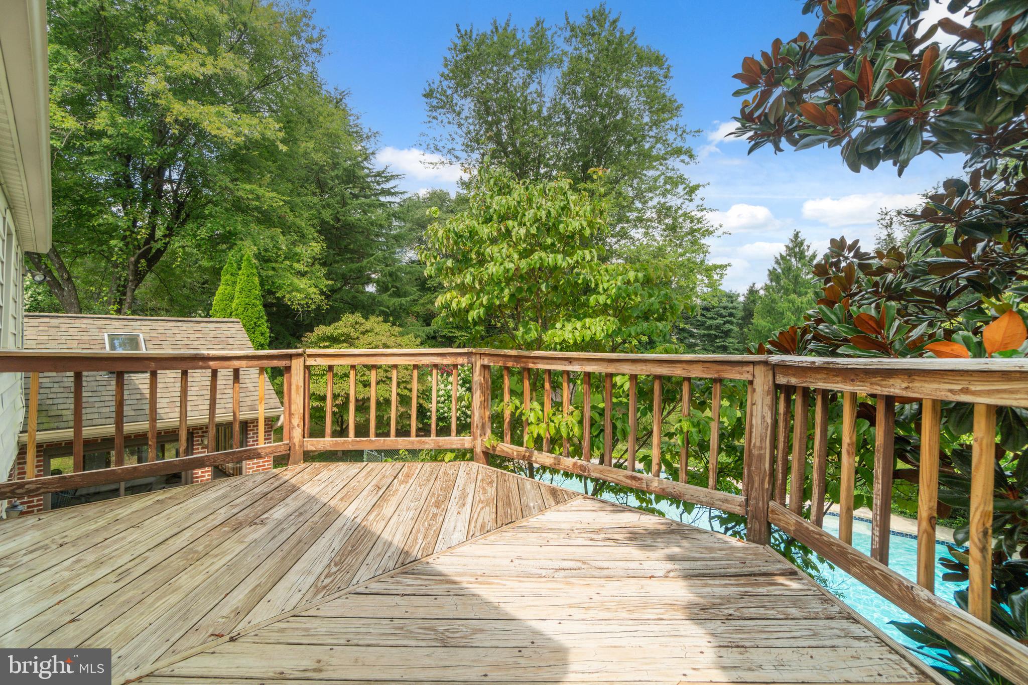 14612 Fairacres Road Silver Spring, MD 20905 - Photo 22 of 53 a view of balcony with wooden floor and fence