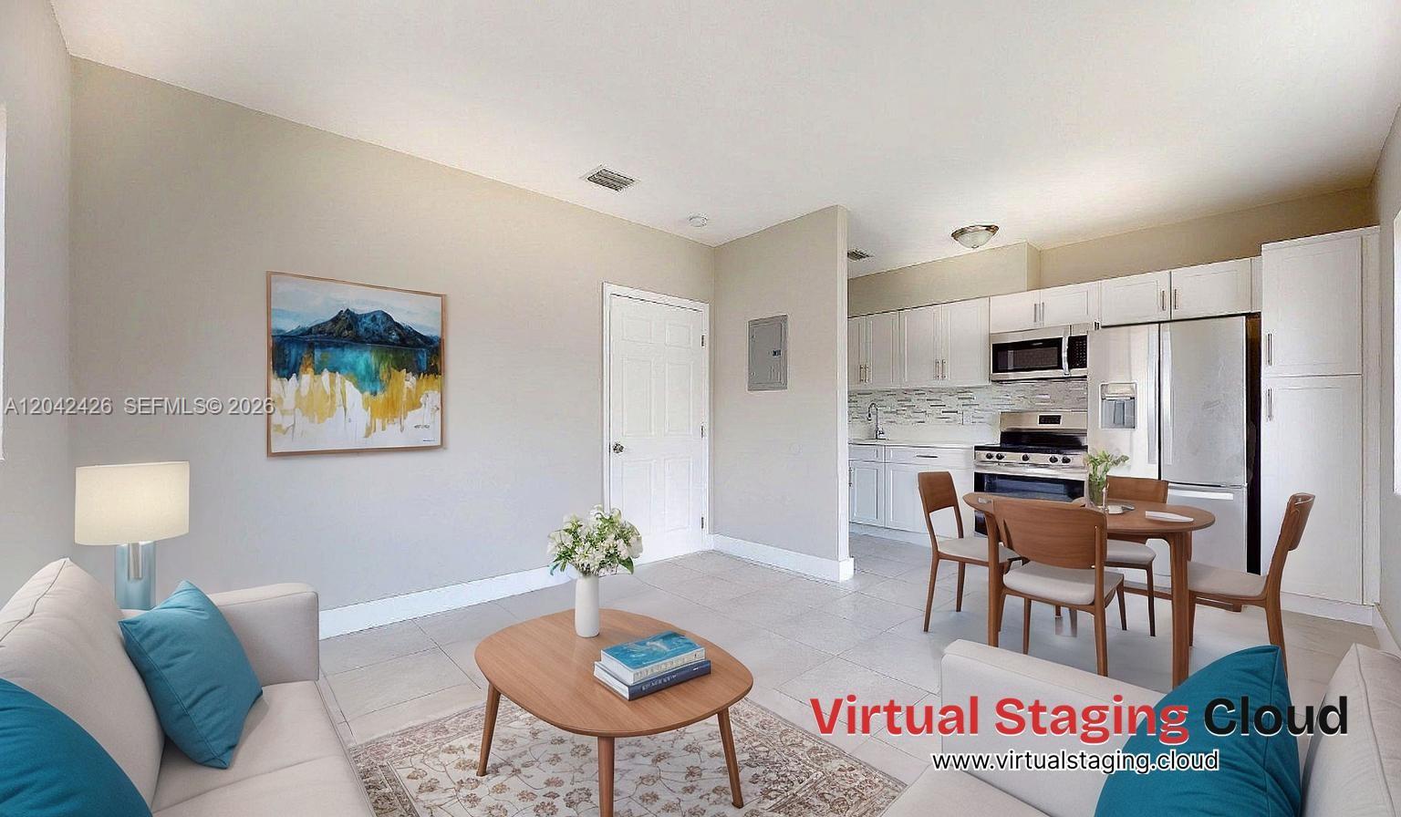 74 West 15th Street, Unit 1 Hialeah, FL 33010 - Photo 9 of 23 Living & Kitchen