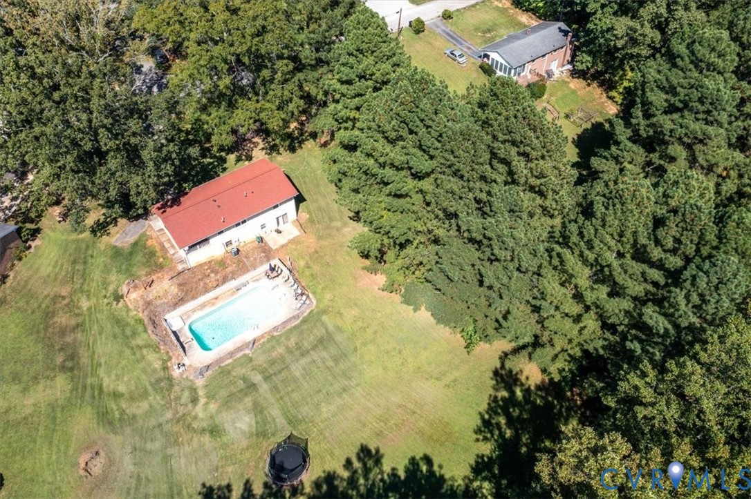 237 Craddock Street Boydton, VA 23917 - Photo 33 of 41 Aerial view of property and surrounding area featu