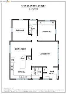 $799,000 | 1767 Brandon Street, Oakland, CA 94611