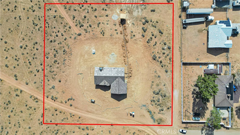 21053 Huasna Road Apple Valley, CA 92307 - Photo 15 of 19 Aerial Top view of over 2 acres.