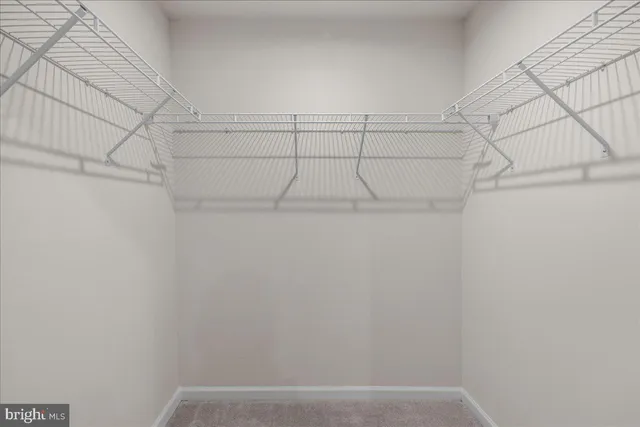 a view of a rack on the wall