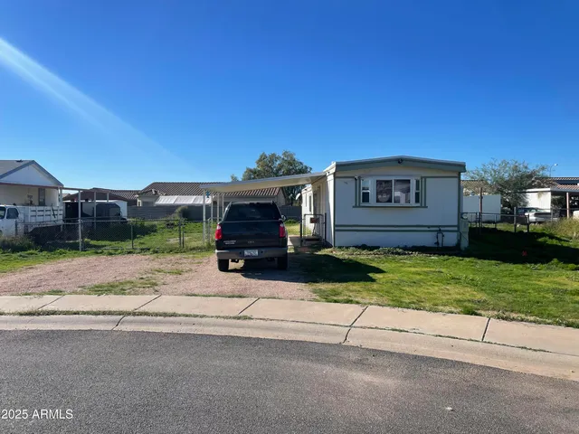 a car parked in front of a house