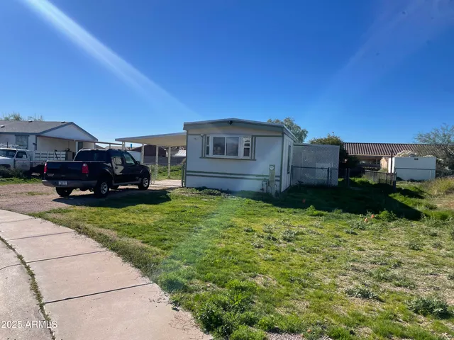 a car parked in front of a house