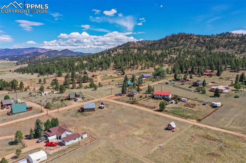 128 Osage Path Lake George, CO 80827 - Photo 5 of 15 a view of a parking space with a patio