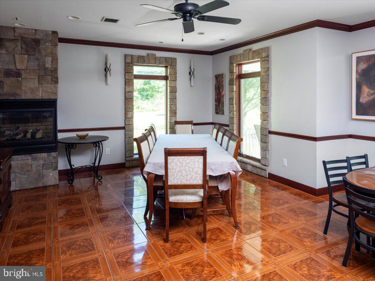 3533 State Rte 2012 Union Dale, PA 18470 - Photo 15 of 57 Formal dining room with fireplace