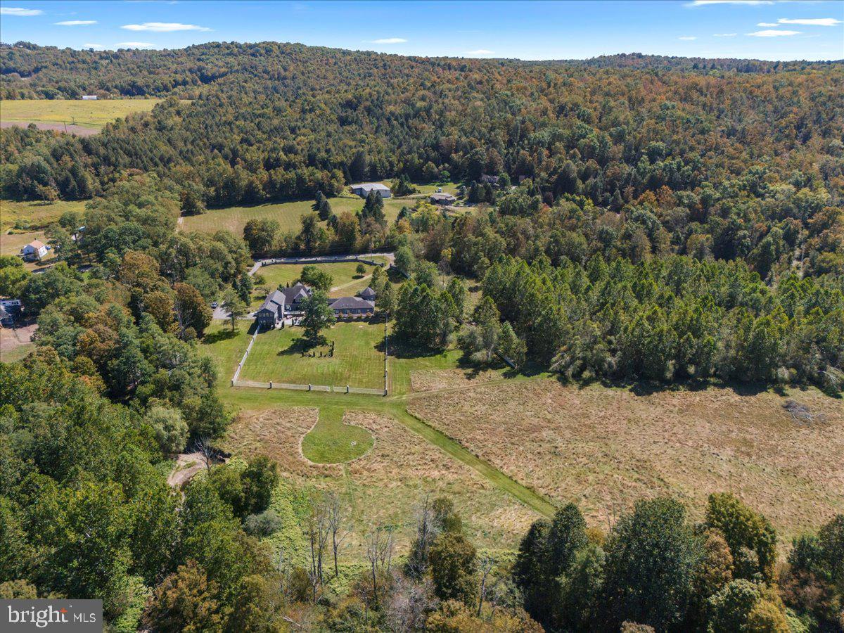 3533 State Rte 2012 Union Dale, PA 18470 - Photo 36 of 57 Aerial view of estate and pastures