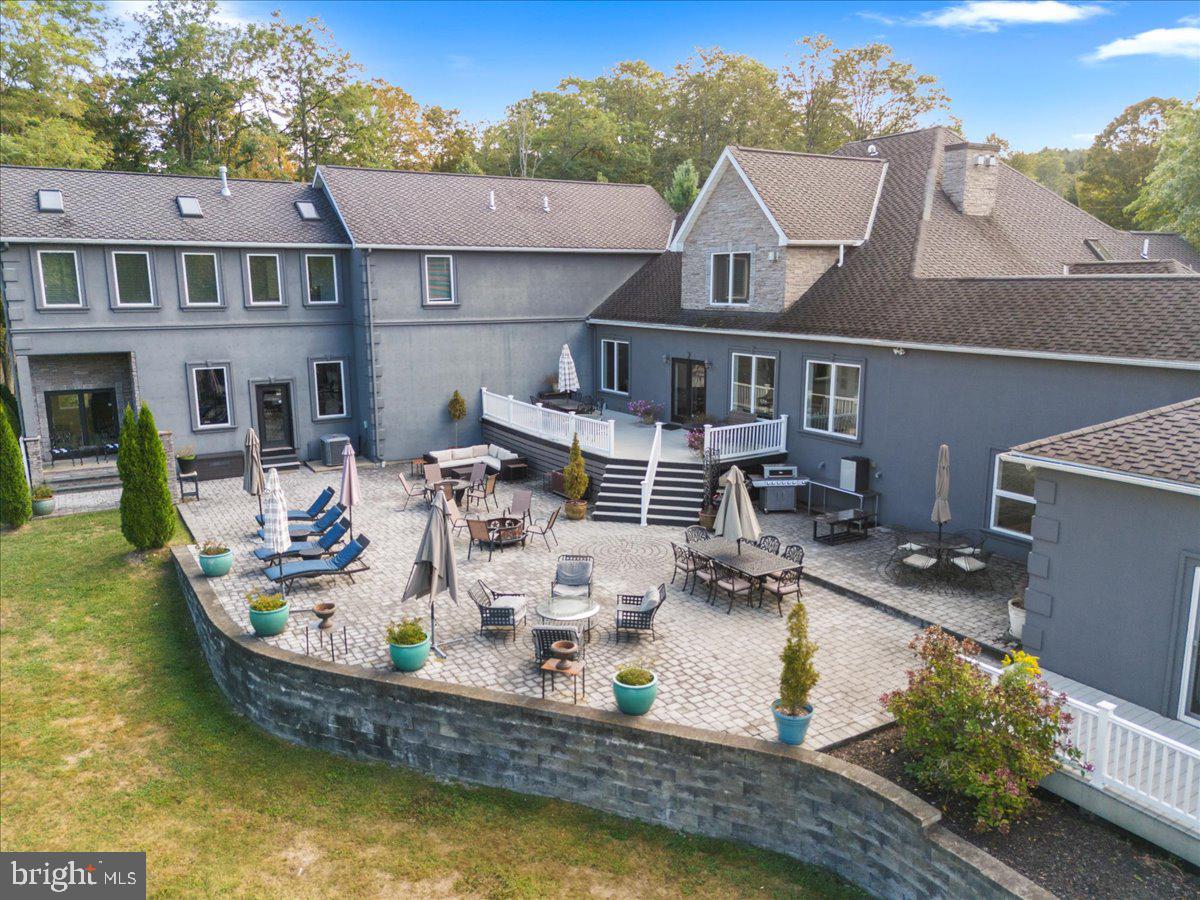 3533 State Rte 2012 Union Dale, PA 18470 - Photo 37 of 57 Rear terrace and patio for entertaining