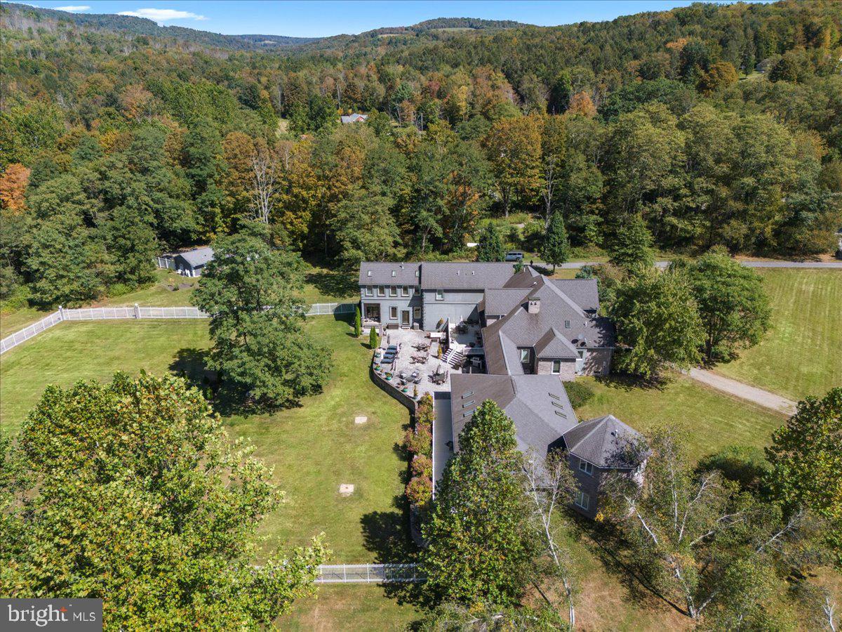 3533 State Rte 2012 Union Dale, PA 18470 - Photo 39 of 57 Side aerial view of the residence