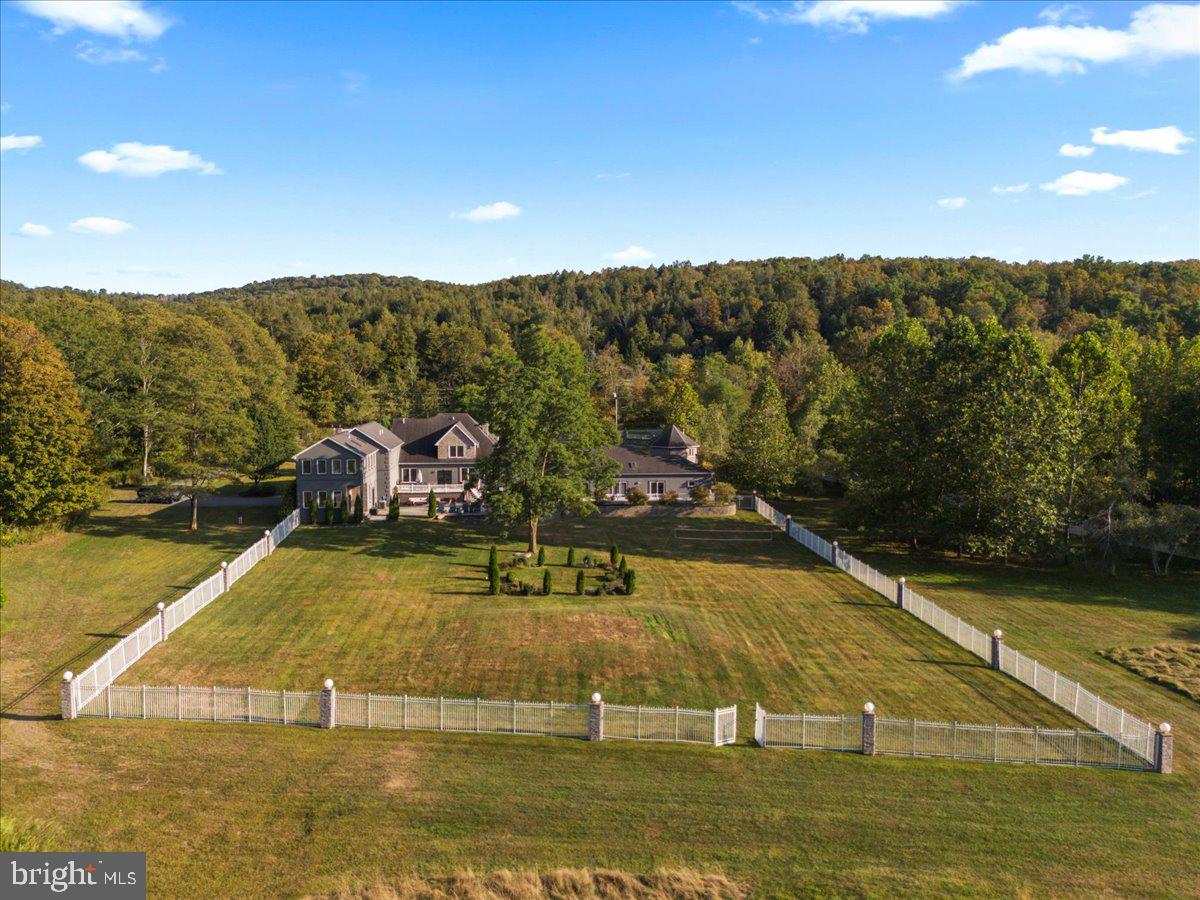 3533 State Rte 2012 Union Dale, PA 18470 - Photo 49 of 57 Aerial toward home with fenced yard