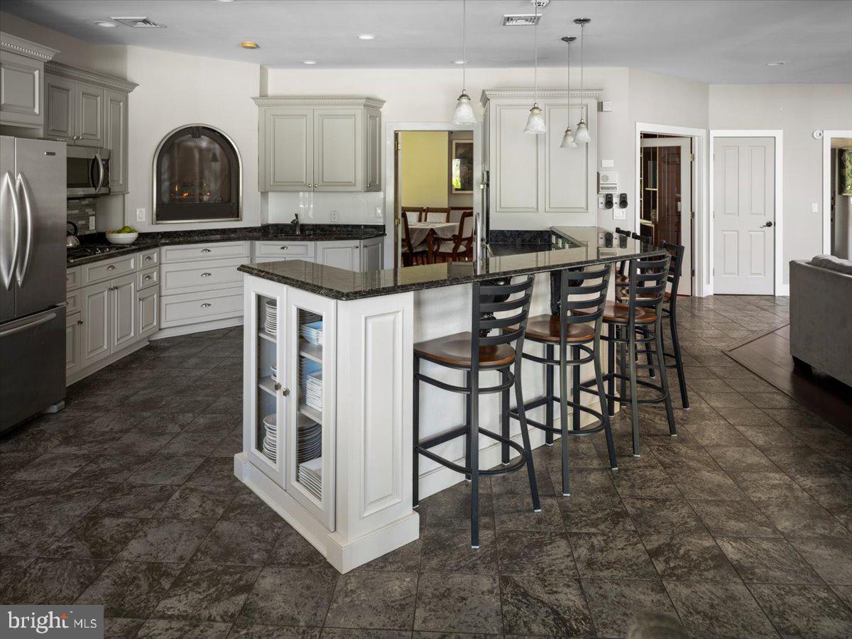 3533 State Rte 2012 Union Dale, PA 18470 - Photo 10 of 57 Chefs kitchen with large peninsula & fireplace