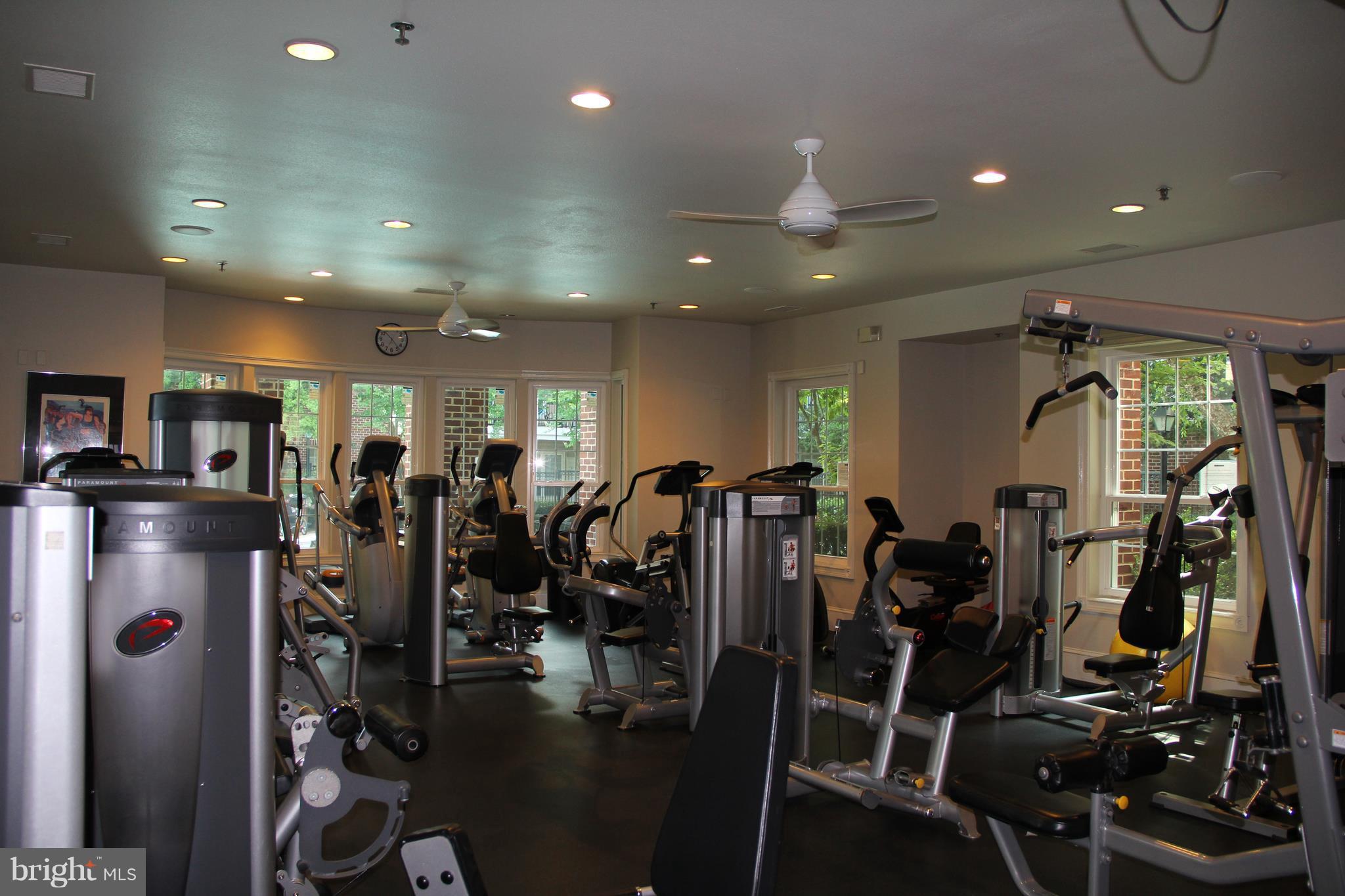 1580 Spring Gate Dr., Unit 4102 McLean, VA 22102 - Photo 24 of 26 a view of a room with gym equipment