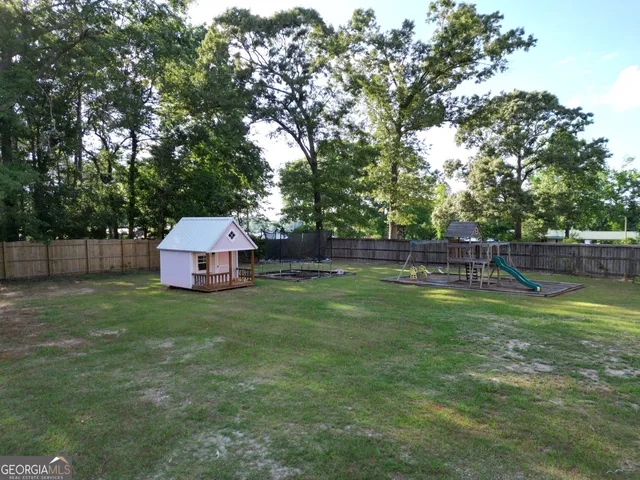 a view of outdoor space with seating