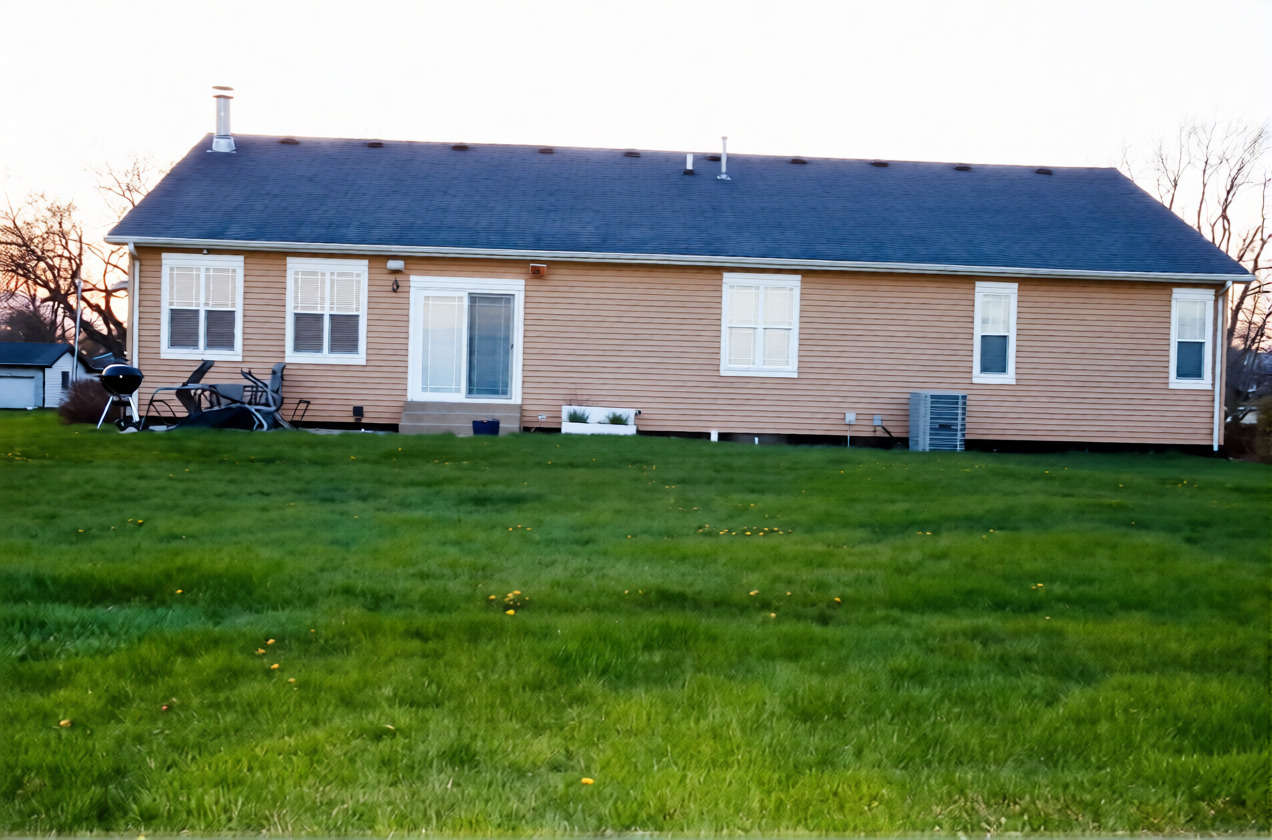 306 South 3rd Street Ashkum, IL 60911 - Photo 5 of 50 a front view of a house with a garden