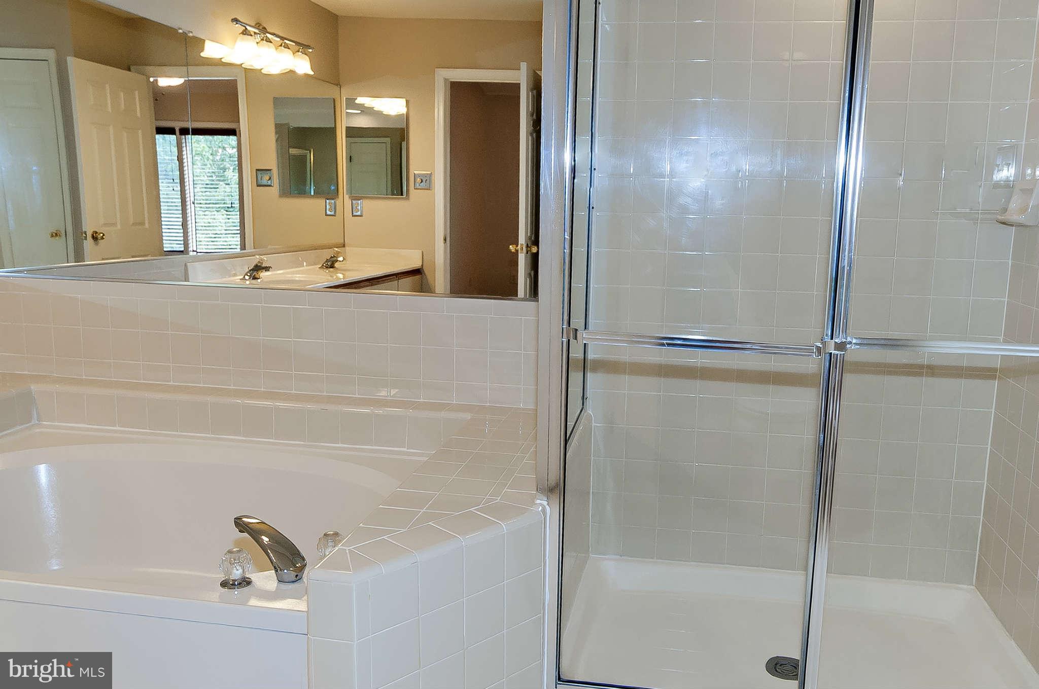5077 Columbia Road Columbia, MD 21044 - Photo 8 of 11 Bedroom Master with shower and soaking tub