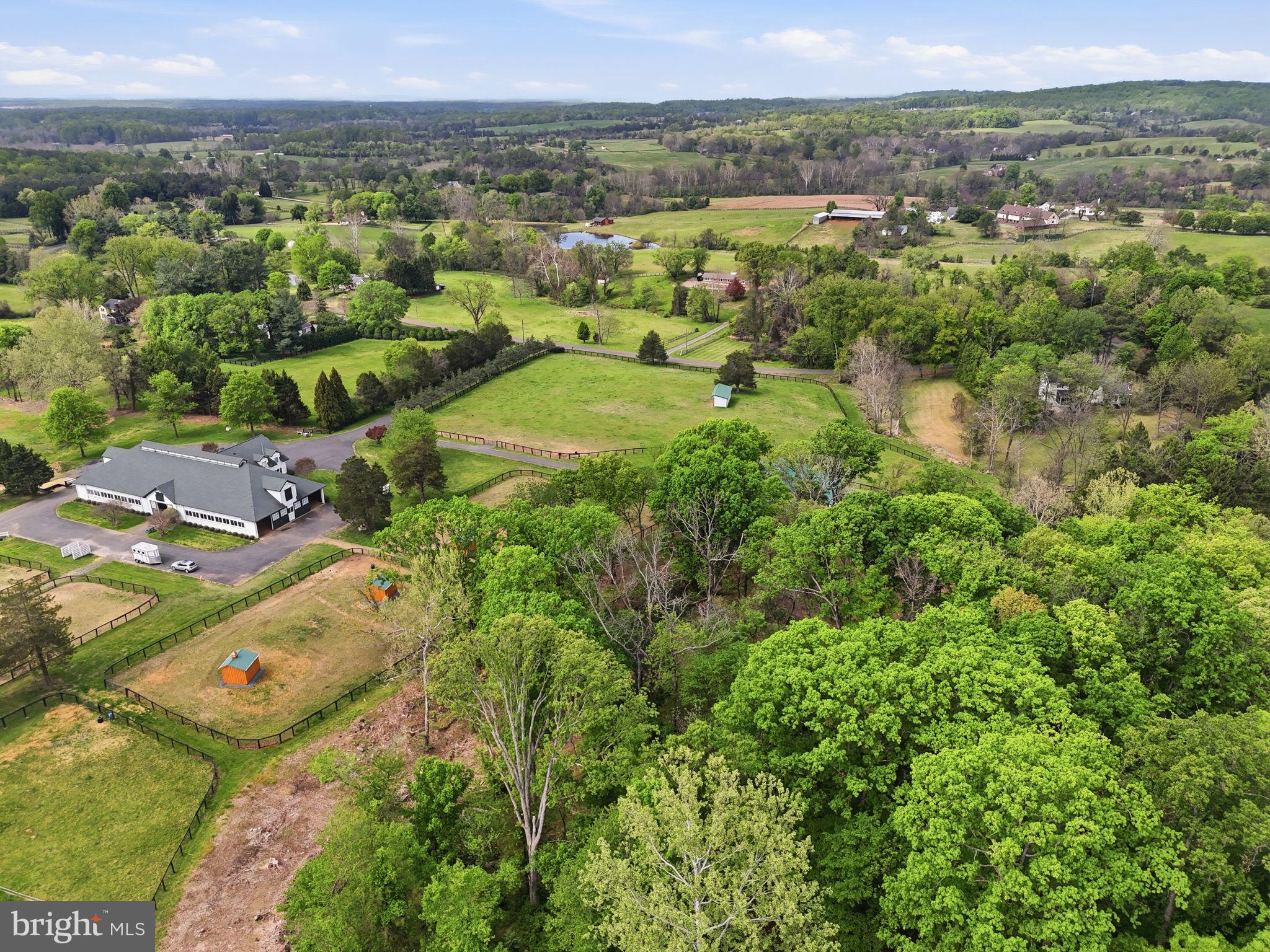 Leigh Road Warrenton, VA 20186 - Photo 11 of 11 an aerial view of residential house with outdoor space
