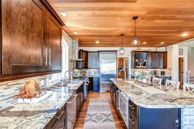 a outdoor space with a couch and a table