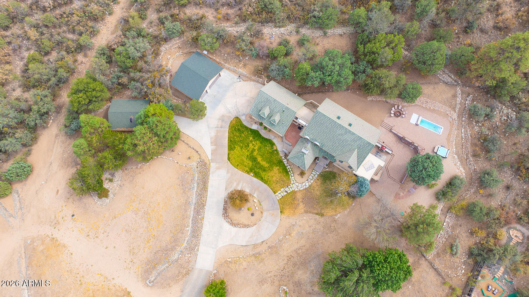 3000 Shadow Valley Ranch Road Prescott, AZ 86305 - Photo 67 of 70 62 Aerial View