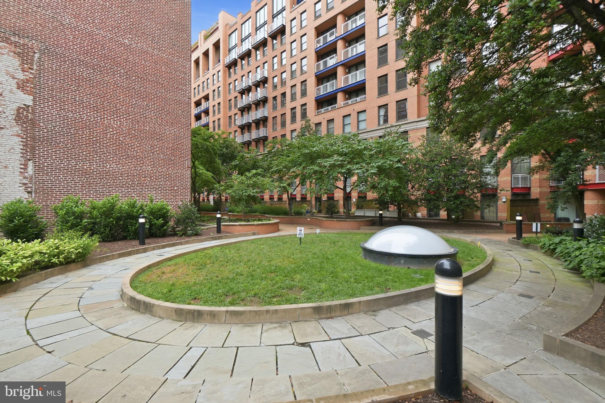 631 D Street Northwest, Unit 435 Washington, DC 20004 - Photo 15 of 26 Community Courtyard