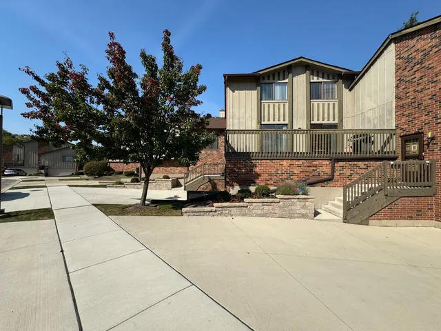 a view of front door of house