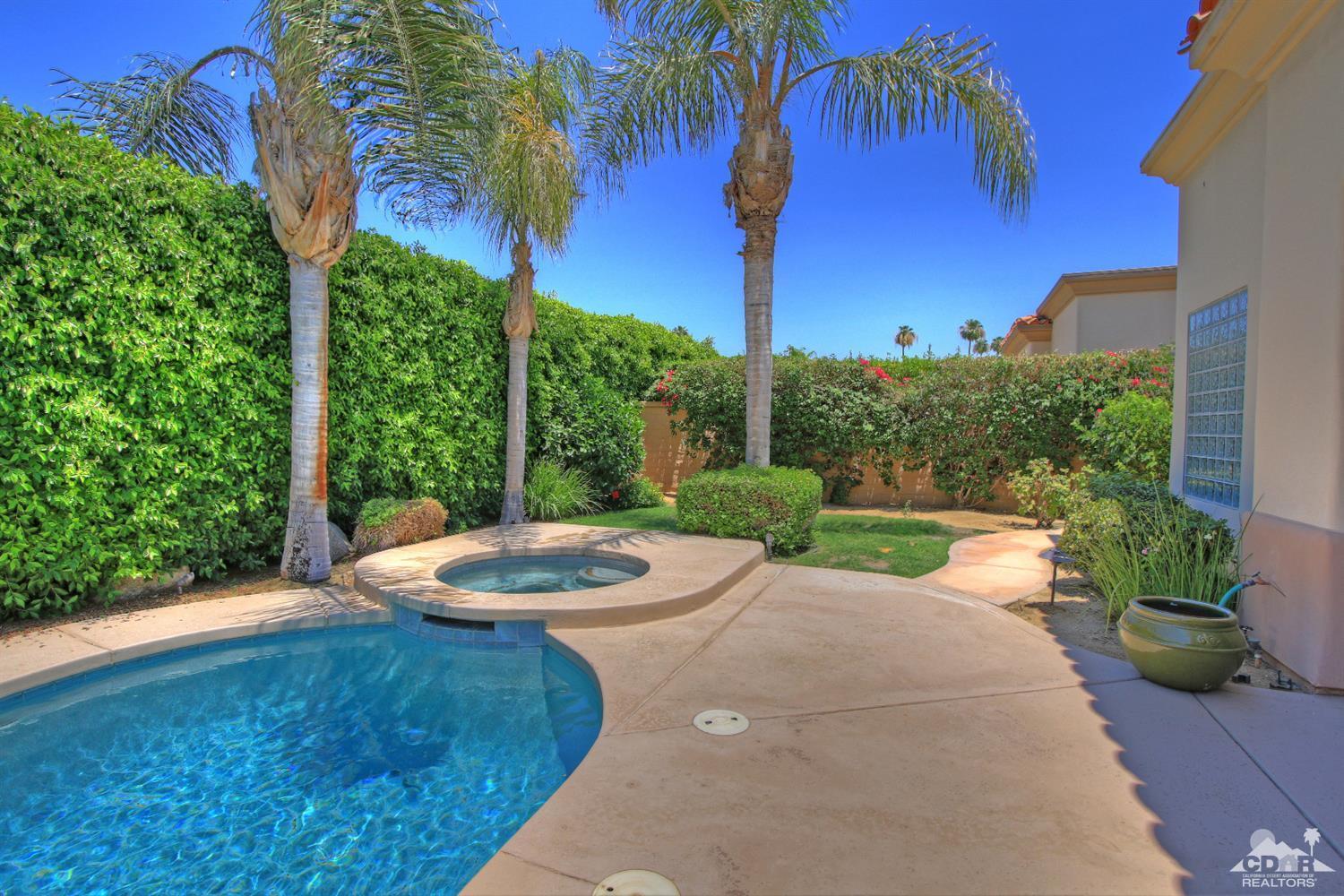 4 Mesquite Ridge Lane Rancho Mirage, CA 92270 - Photo 55 of 62 a view of a backyard