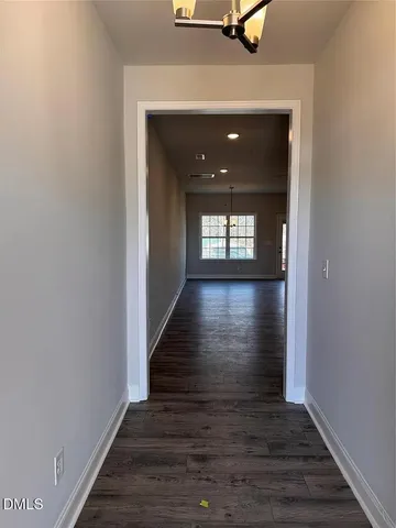 a view of front door