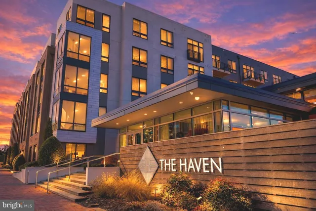 a front view of a building