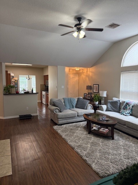 22411 High Point Pines Drive Spring, TX 77373 - Photo 3 of 12 Open living room looking back to tjhe kitchen. Plenty of natural light.