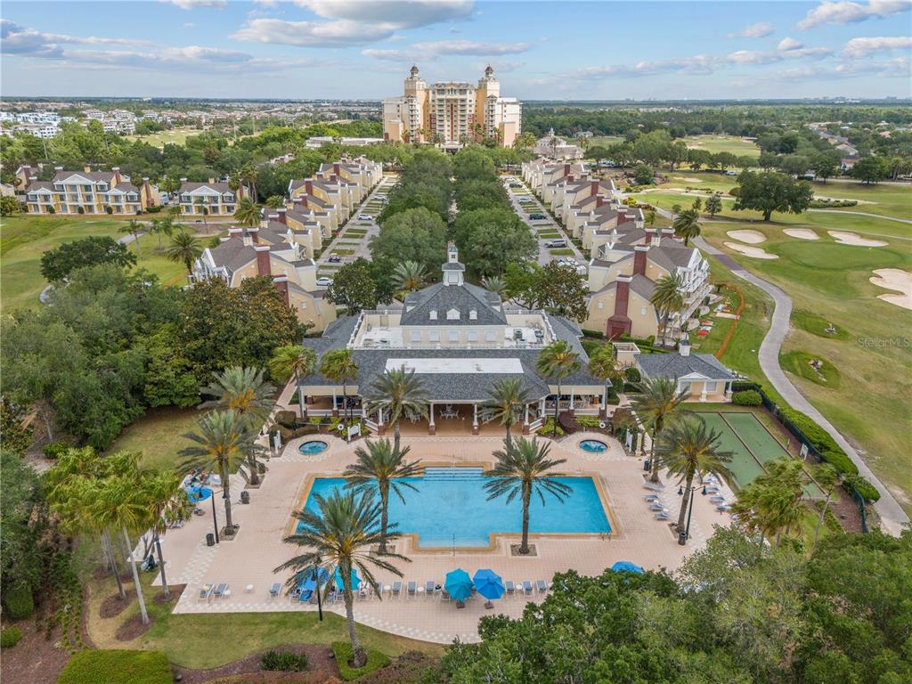 600 Muirfield Loop Reunion, FL 34747 - Photo 94 of 95 an aerial view of residential houses with outdoor space