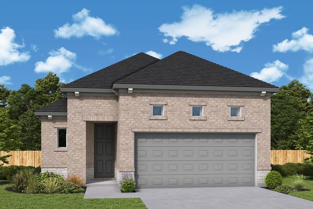 11642 Birdsong Drive Rosharon, TX 77583 - Photo 1 of 20 Welcome to The Denton by David Weekley Homes. **HOME ESTIMATED TO BE COMPLETE JUNE 2026**REPRESENTATIVE PHOTO OF EXTERIOR FRONT**